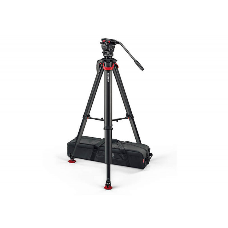Sachtler Trépied Tête Aktiv8 0-12Kg Flowtech75 MS 23-174cm carbone
