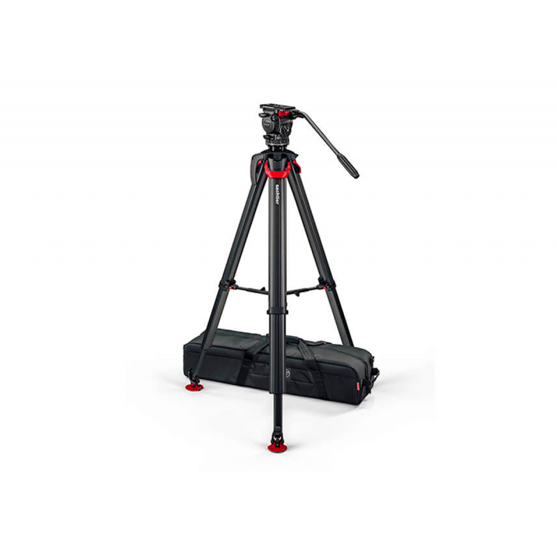 Sachtler Systeme Aktiv8T flowtech75 MS - Trépied à tête fluide 0-12kg