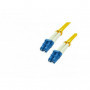Jarretière optique OS2 duplex monomode 9/125 - LC / LC 10m