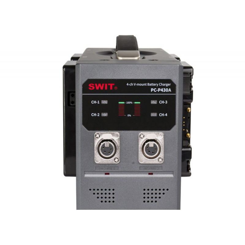 Swit PC-P430A 4CH X 3A Chargeur simultané rapide Gold Mount