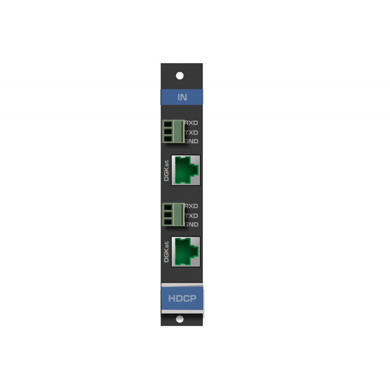 Kramer DGKAT-IN2-F16 Carte HDMI & RS-232 sur DGKat a 2 entrees
