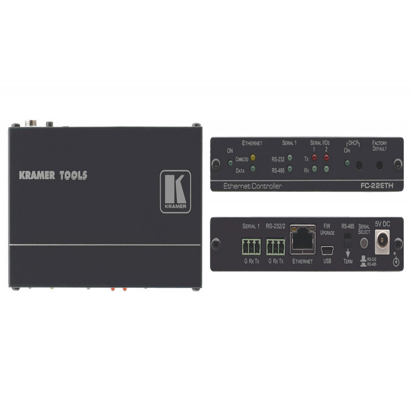 Kramer FC-22ETH Contrôleur Ethernet vers 2 RS-232