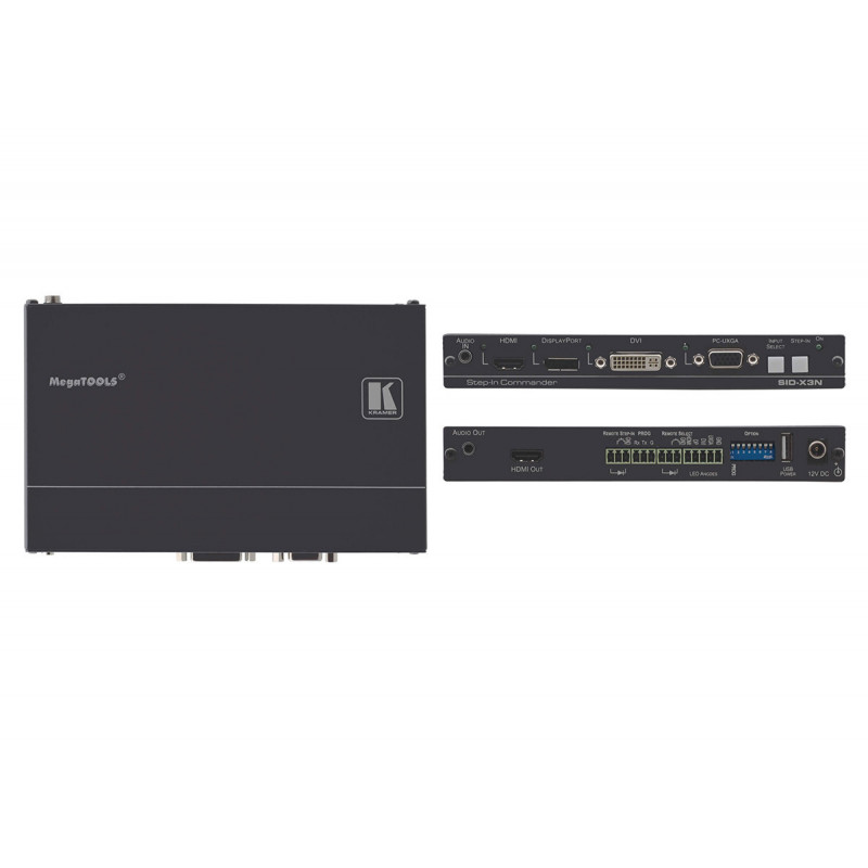 Kramer SID-X3N Module Step-In multi-formats automatique sur HDMI