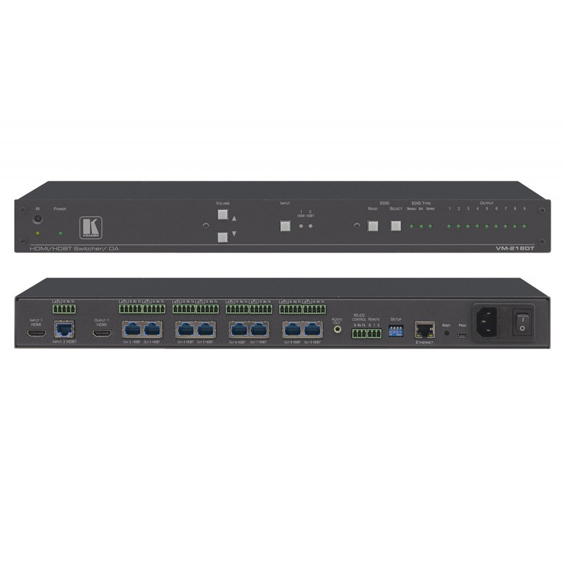 Kramer VM-218DT Distributeur HDMI et HDBaseT vers 8 HDBaseT