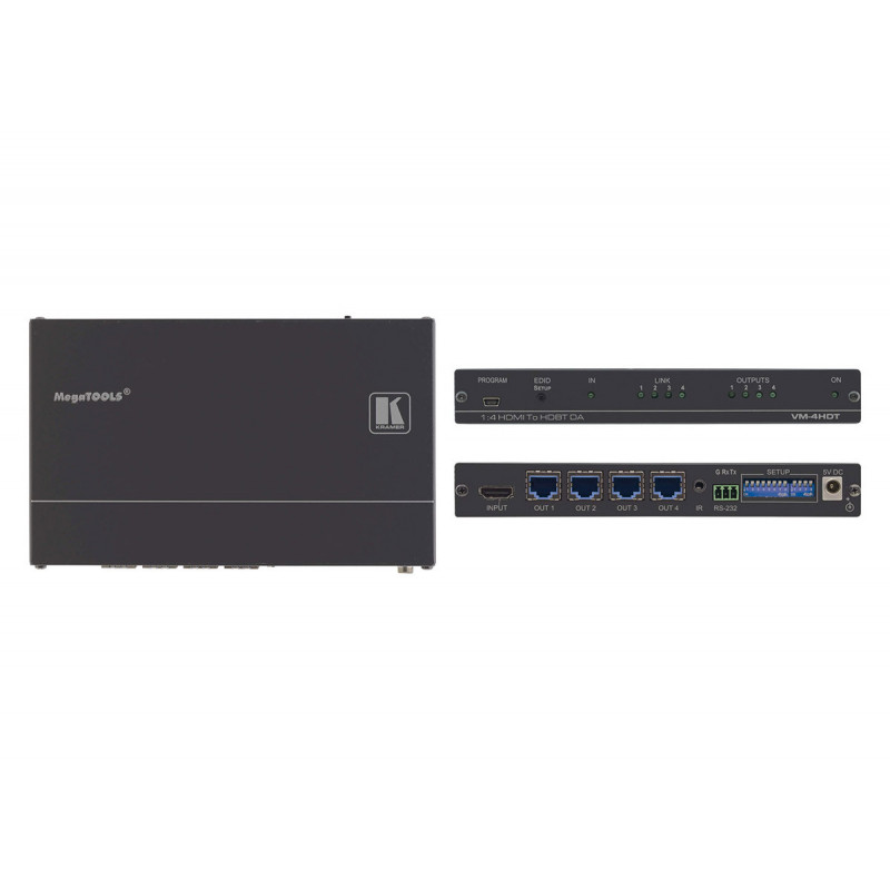 Kramer VM-4HDT Distributeur HDMI vers 4 HDBaseT