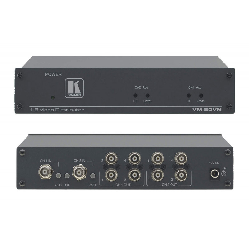 Kramer VM-80VN Distributeur video composite 1:8