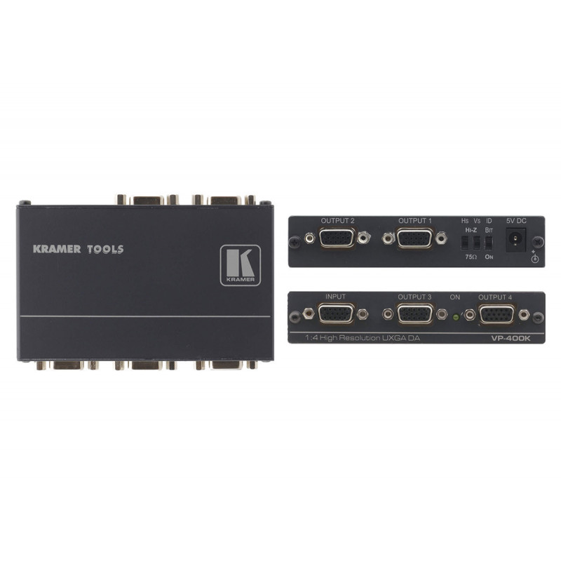 Kramer VP-400K Distributeur UXGA-HDTV 1:4