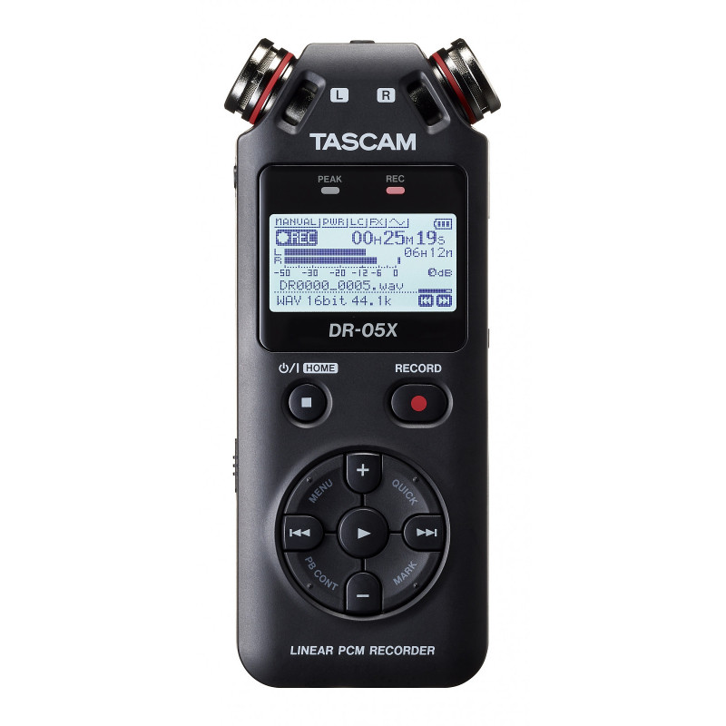 Tascam DR-05X Enregistreur PCM Portatif avec Interface Audio