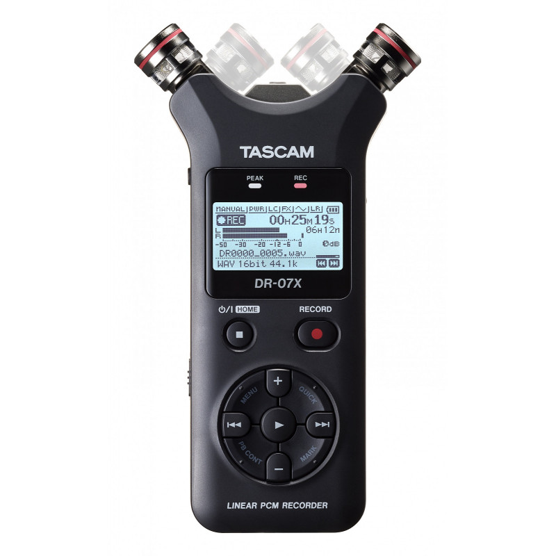 Tascam DR-07X Enregistreur PCM Portatif avec Interface Audio