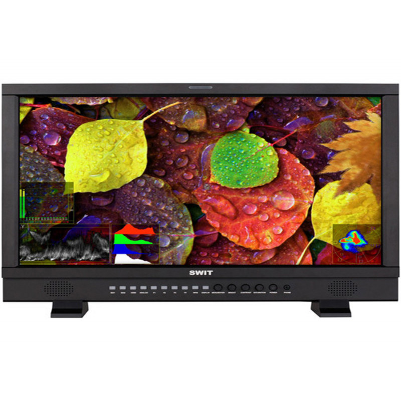 Swit S-1243FS Moniteur LCD Full HD 23.8" 2K/3G/HD/SD-SDI, HDMI, YUV