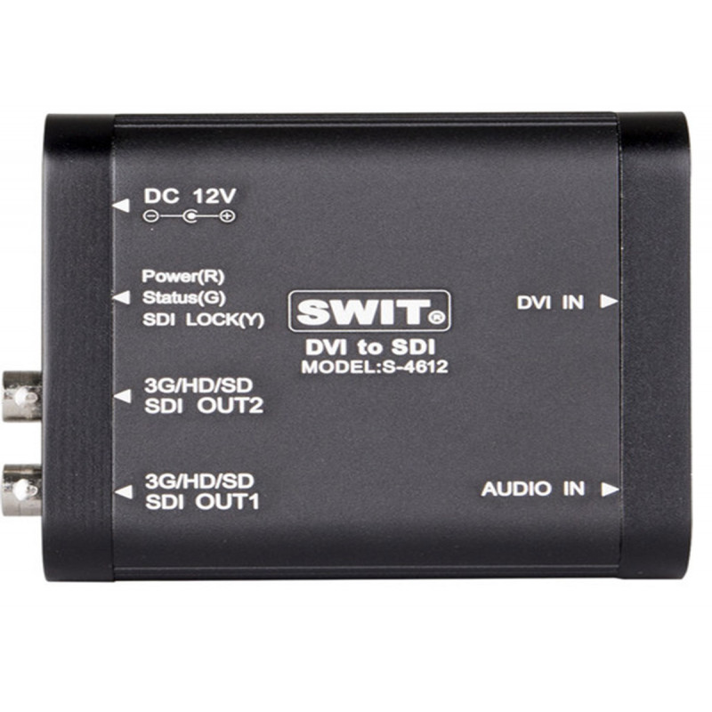 Swit S-4612 Convertisseur DVI vers 3G/HD/SD-SDI