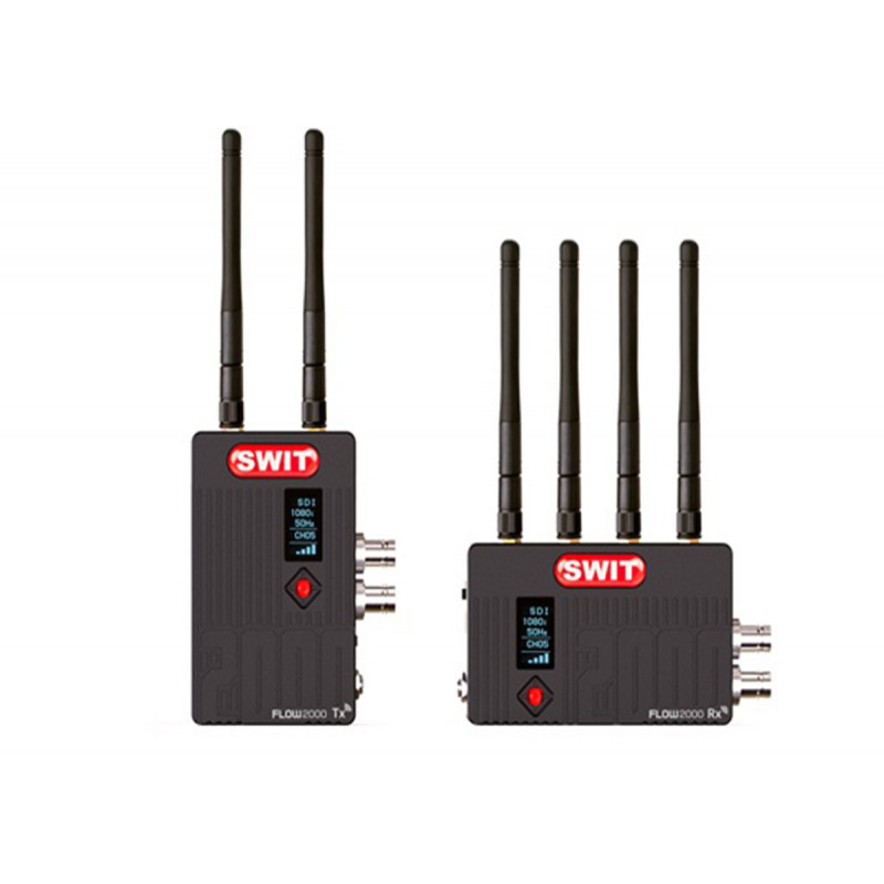 Swit Flow2000 Kit 1 émetteur/1 récepteur vidéo sansfil Multicast 600m