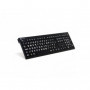 Clavier XL Print Nero  - Lettre Blanche sur fond Noir - PC