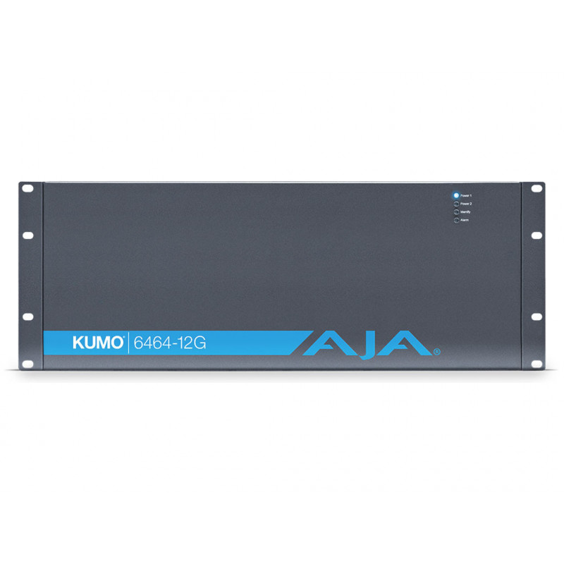 AJA KUMO 6464-12G Grille 64x64 Compact 12G- SDI - Avec 1 alimentation