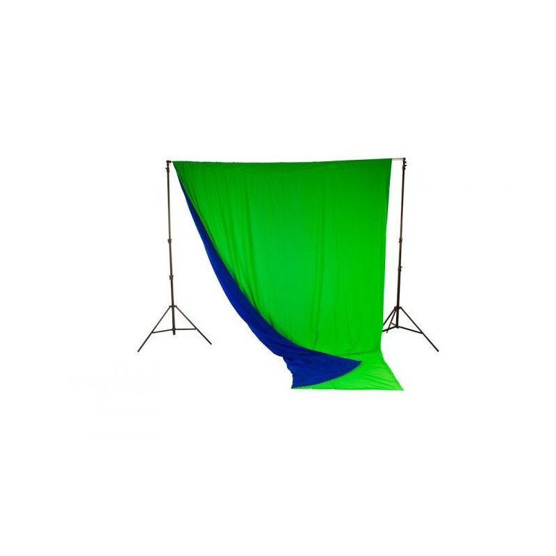 Manfrotto Fond Tissu 3.0m x 3.5m dual Chromagreen/Blue