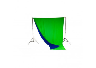 Manfrotto Fond Tissu 3.0m x 3.5m dual Chromagreen/Blue