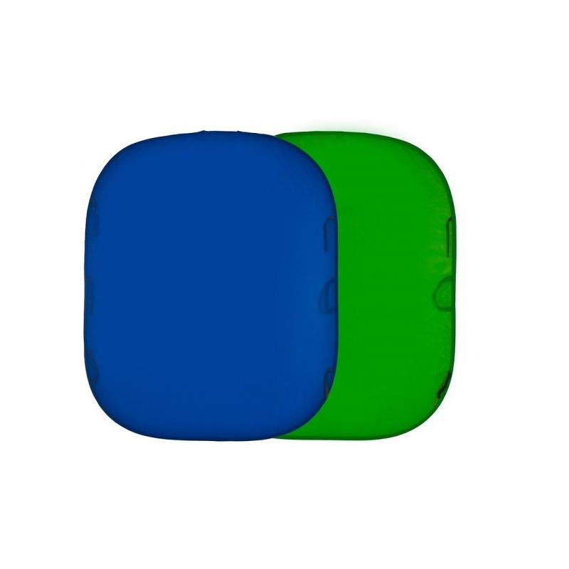 Manfrotto Fond Pliant reversible 1.5 x 1.8m Chromakey Blue/Green