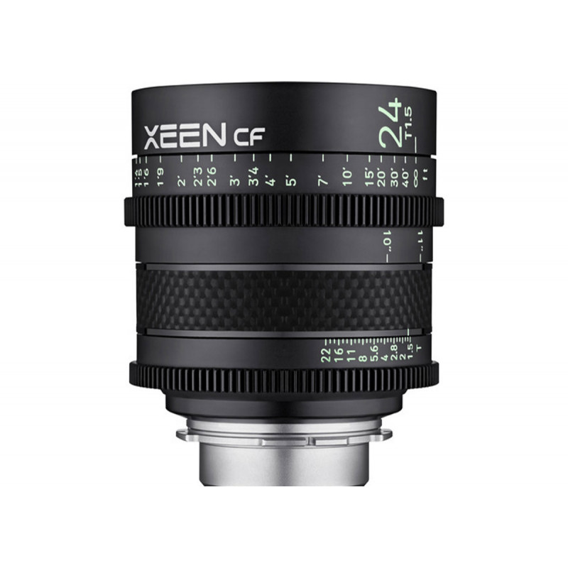 XEEN CF 24mm T1.5 Canon EF - échelle métrique
