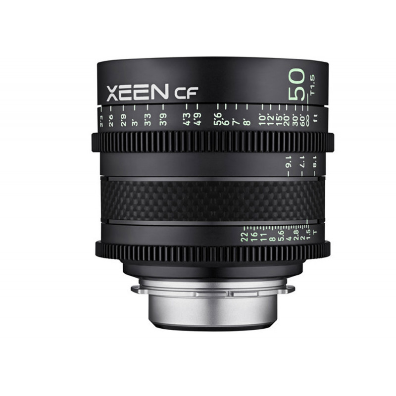 XEEN CF 50mm T1.5 Canon EF - echelle métrique