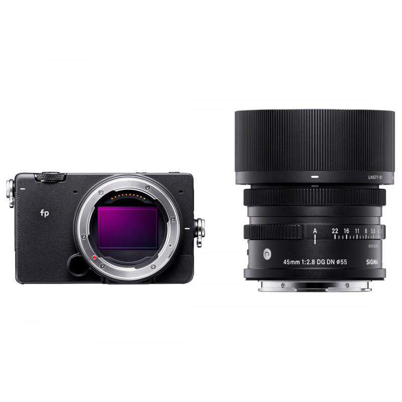Sigma FP Boîtier hybride Plein Format FP + 45mm F2.8 DG DN - L-Mount