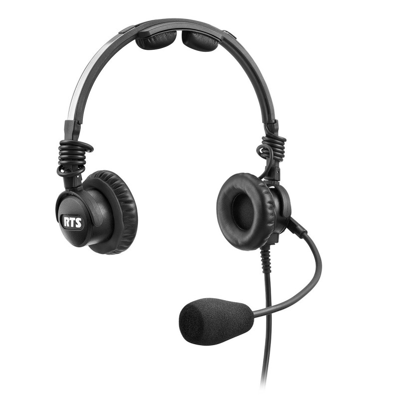 RTS LH-302 - Micro-Casque Binaural A4F (XLR 4-pin Femelle)