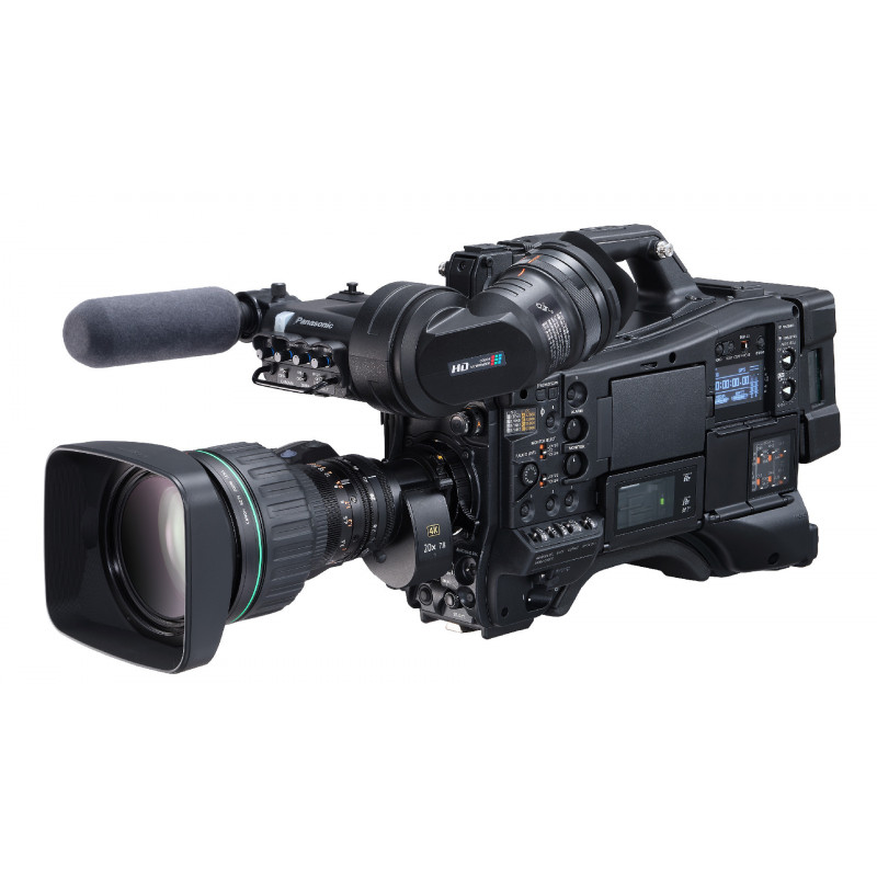 Panasonic AJ-CX4000GJ - Camescope d'épaule ENG, 4K/HDR, Connexion IP