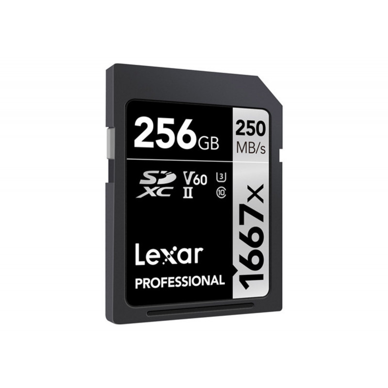 Lexar SDXC 256GB 1667x Professional UHS-II (U3) Class 10