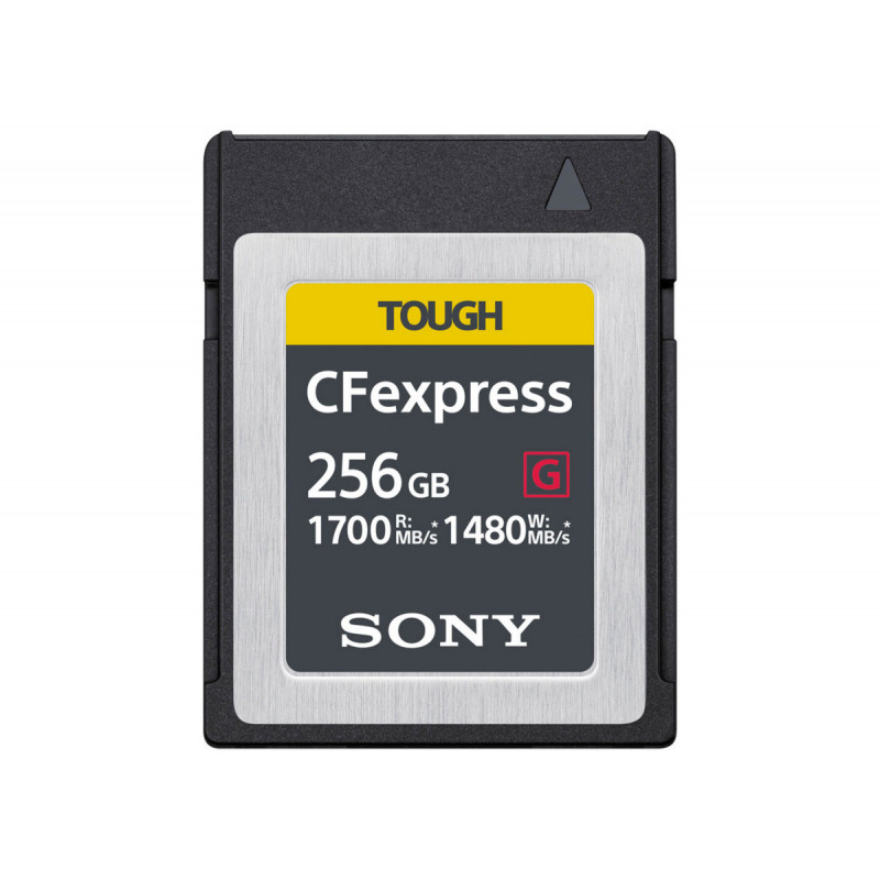 Sony Carte CFexpress Tough 256Go Type B R1700 W1480