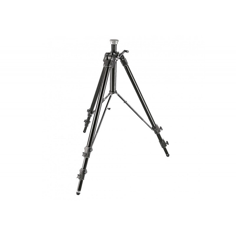 Manfrotto 161MK2B Grand Trépied studio professionnel à crémaillère