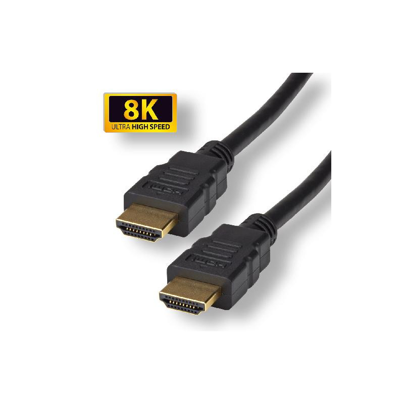 Câble HDMI 2.1 Ultra HD haute vitesse 8K - 1m