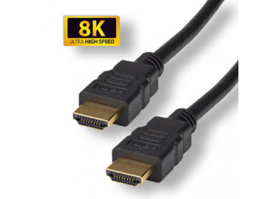 Câble HDMI 2.1 Ultra HD haute vitesse 8K - 1m