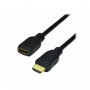 Rallonge HDMI haute vitesse 3D avec Ethernet mâle / femelle - 2m 