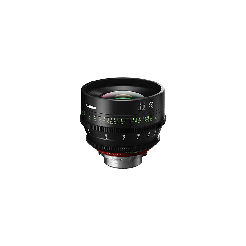 Canon CN-E20mm T1.5 FP X - Optique cinema Sumire Prime - Mètres