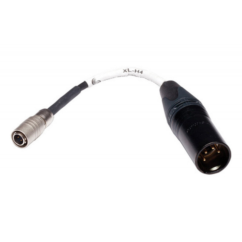 Sound Devices Cable d'alimentation XLR-4M vers Hirose 4 - 15cm