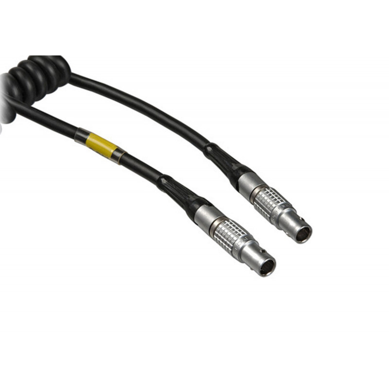 Sound Devices Cable spirale TimeCode LEMO-5 à LEMO-5 - 50cm/140cm