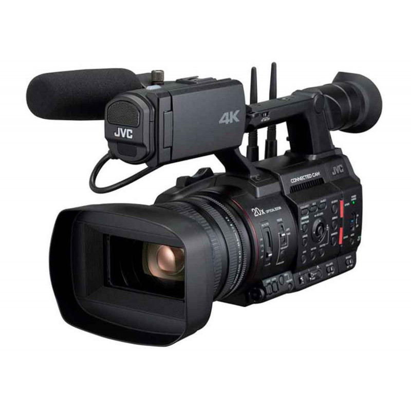 JVC Camera 1'' Connected 4K/cartes SD/4:2:2/Zoom 20x/SDI/IP Wifi Mimo