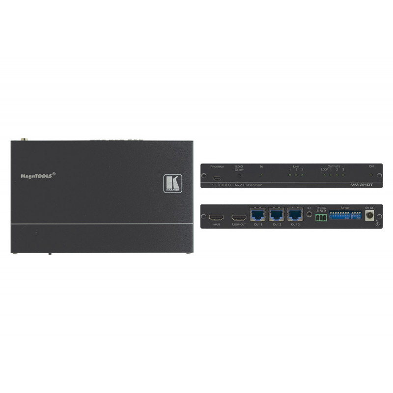 Kramer VM-3HDT Distributeur HDMI vers 3 HDBaseT