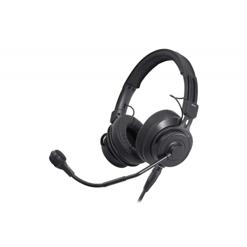 Audio-Technica Casque Broadcast Stéréo avec Micro Dynamique