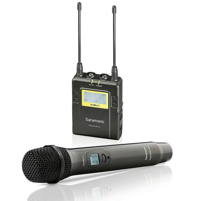 Saramonic Kit 4 Ensemble Microphone UHF sans fil HU9-RX9