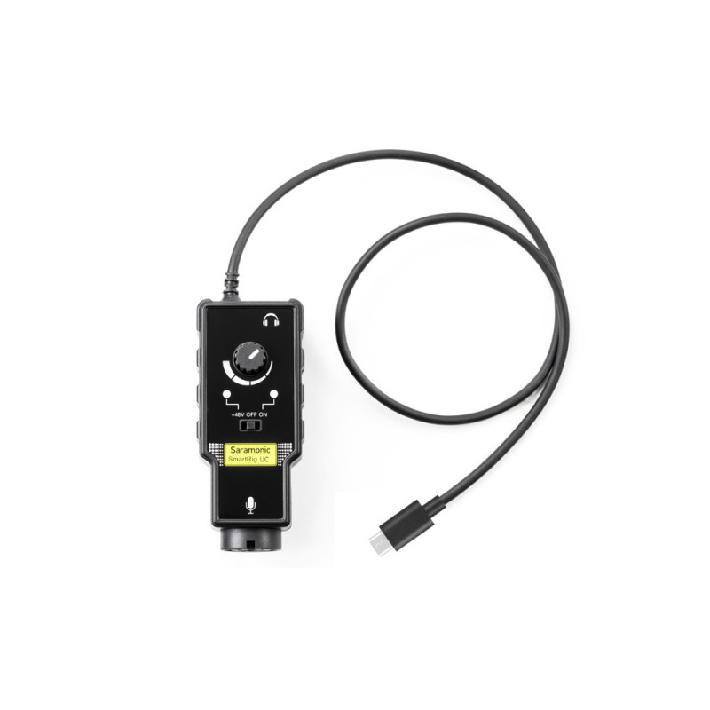 Saramonic SmartRig UC Un canal Mic & Guitar Interface pour USB Type-C