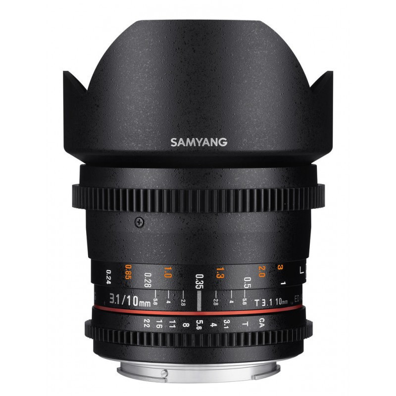 Samyang Objectif 10mm T3.1 VDSLR II Sony E