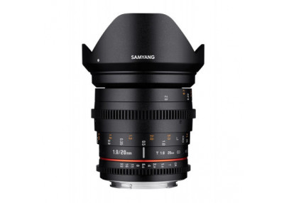 Samyang Objectif 20mm T1,9 VDSLR Sony E