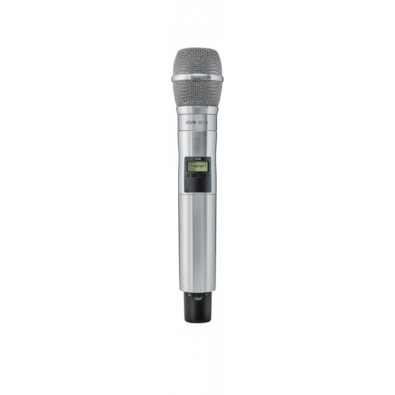 Shure AD2/KSM9N-G56 Emetteur AD2 + capsule KSM9 470-636 MHz-Nickel