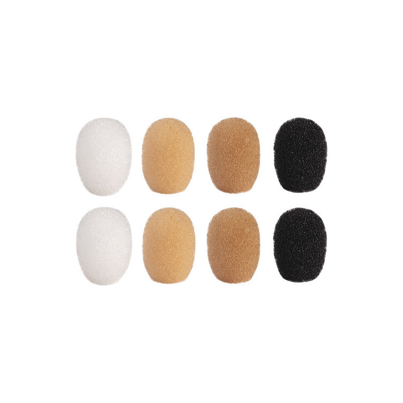 Shure Bonnette pour TL-TH - 4 couleurs 8 pcs