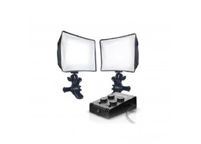FV Cineroid kit duo panneaux LED bicolor Studio Vlog DL50