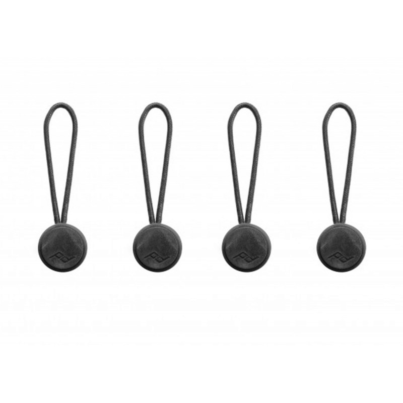 Peak Design Lot de 4 micro attaches - Black