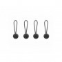 Peak Design Lot de 4 micro attaches - Black