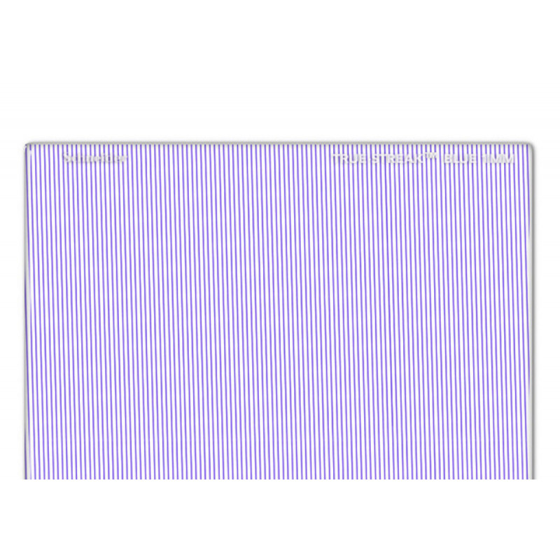 Schneider - 68-500166 - 6.6 x 6.6 True-Streak Blue 1mm