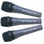 Sennheiser 3-PACK e835-S 3 microphones de chant e 835-S dynamiques