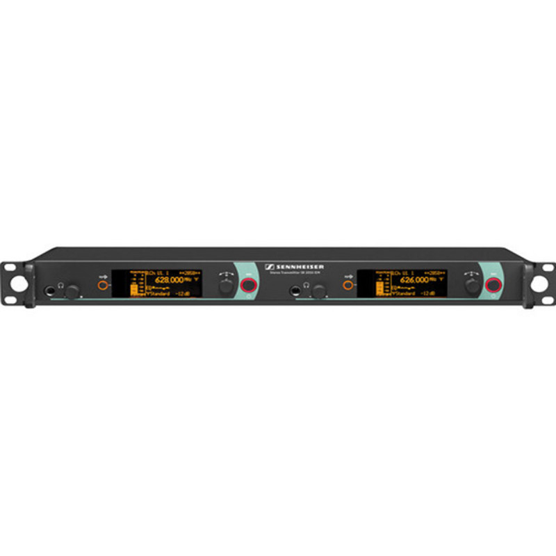 Sennheiser emetteur stereo 2 canaux, HDX, Ethernet - WSM, 19/1U